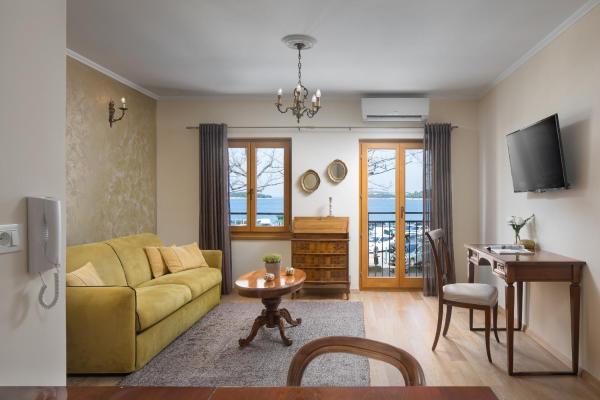 A la foto es mostra l'objecte Valdibora Sea View Residence situat a la ciutat de Rovinj.