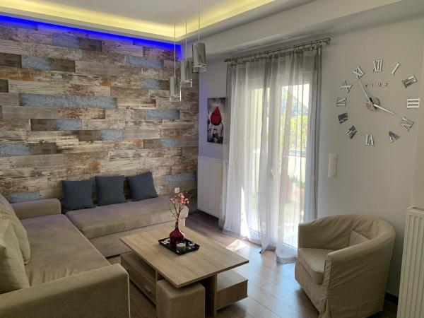 A la foto es mostra l'objecte Real Central New Flat - 1' to Metro - Direct Acropolis,Pireus - Best heating and cooling system situat a la ciutat de Atenes.