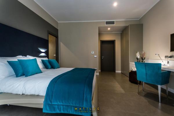 Na foto é possível ver o objeto Hotel Matilde - Lifestyle Hotel localizado na cidade de Naples.