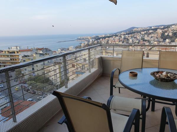A la foto es mostra l'objecte Christos house-- Comfortable apartment with great view and private parking ! situat a la ciutat de Kavala.