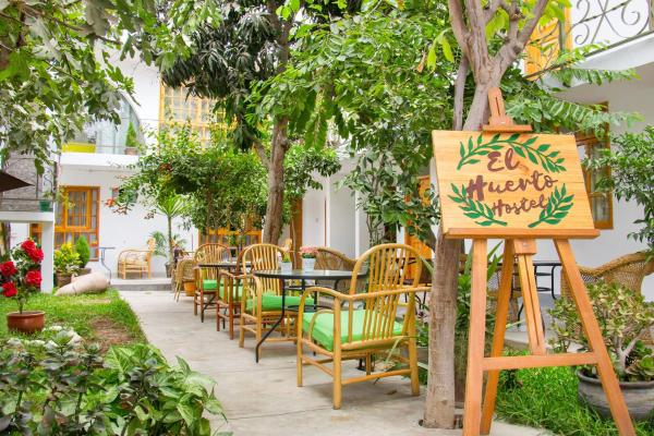 A la foto es mostra l'objecte El Huerto Hostel situat a la ciutat de Yaurilla.