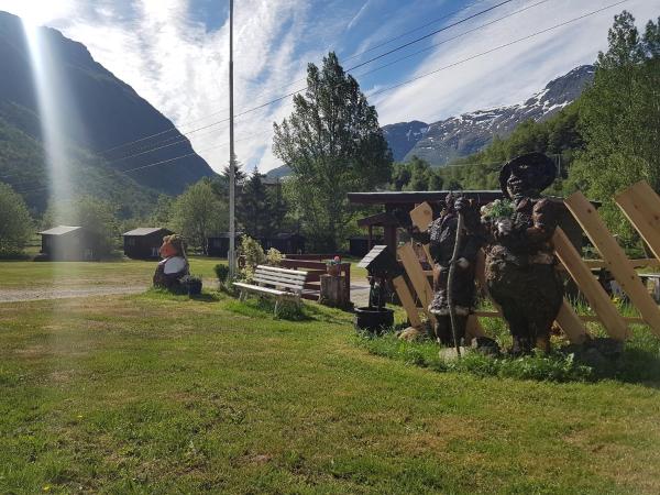 En la foto se muestra el objeto Steinklepp Camping ubicado en la ciudad de Borgund.