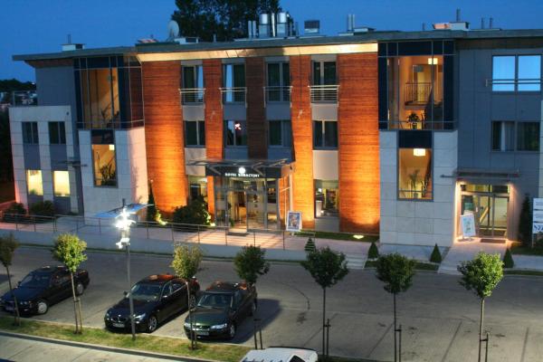 Na foto é possível ver o objeto Hotel Kuracyjny Spa & Wellness localizado na cidade de Gdynia.