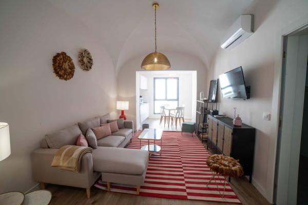 Na fotografii je vidět objekt CASA VALDES 16, APTO. 2 nacházející se ve městě Cáceres.