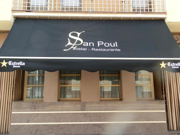 Nella foto è visibile l'oggetto Hostal San Poul situato nella città di Consuegra.