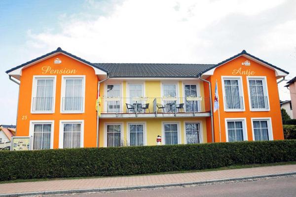 A la foto es mostra l'objecte Pension Haus Antje situat a la ciutat de Ahlbeck.