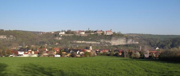 A la foto es mostra l'objecte Ferienwohnung unter den Schlössern bei Jena situat a la ciutat de Steudnitz.