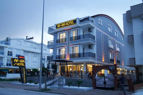 A la foto es mostra l'objecte AF-RA Hotel situat a la ciutat de Antalya.