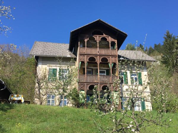 En la foto se muestra el objeto Vila Černe ubicado en la ciudad de Bled.