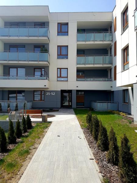 A la foto es mostra l'objecte Nowoczesny Apartament w Centrum situat a la ciutat de Kościerzyna.