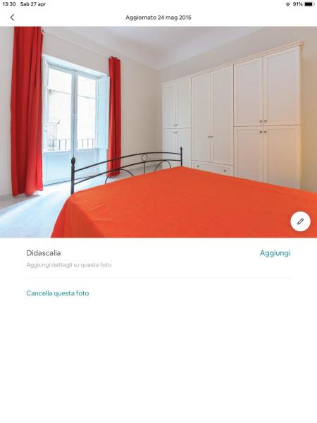 A la foto es mostra l'objecte Spacious modern and cozy apartment situat a la ciutat de Trapani.
