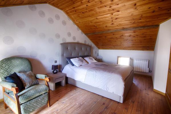 På billedet ses objektet Chambre d'hôtes Au Chant des Vents beliggende i byen Thurageau.