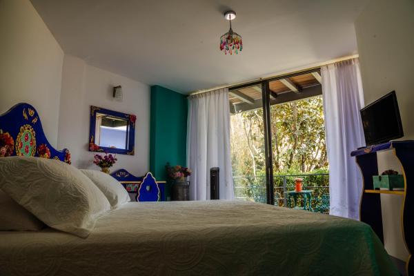 A la foto es mostra l'objecte HOTEL EL PAN NUESTRO situat a la ciutat de Tepoztlán.