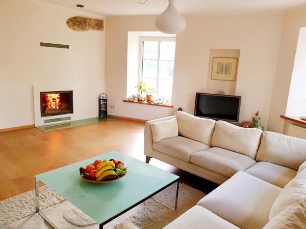A la foto es mostra l'objecte Exceptional Uzupis Bridge 3 bedroom apartment situat a la ciutat de Vílnius.