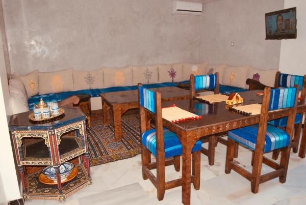 En la foto se muestra el objeto Stylish Moroccan Apartment Gueliz City Centre ubicado en la ciudad de Marrakech.
