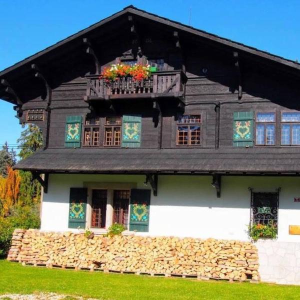 Kuvassa näkyy kohde Apartman Forstamt Glatzen Kladska, joka sijaitsee kaupungissa Prameny.