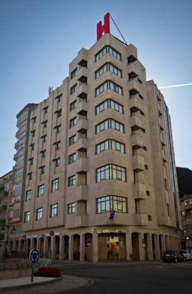 La photo montre l'objet Aparthotel Arenteiro situé dans la ville de Carballino.