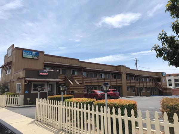 A la foto es mostra l'objecte Pacific Inn situat a la ciutat de Grover Beach.