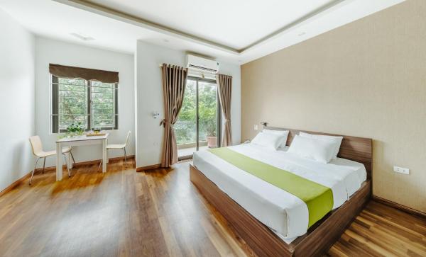 Na fotografii je vidět objekt Hana 1 Apartment & Hotel Bac Ninh nacházející se ve městě Bắc Ninh.