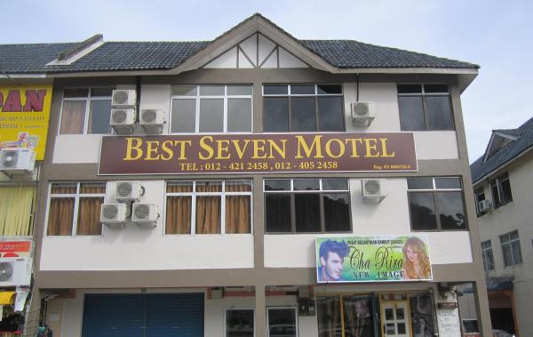 Na fotografii je vidět objekt Best Seven Motel nacházející se ve městě Kisap.