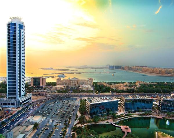 Na zdjęciu widoczny jest obiekt Tamani Marina Hotel & Apartments położony w mieście Dubaj.