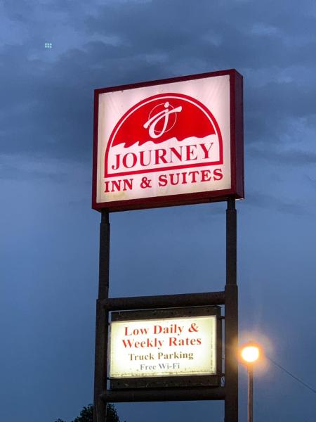 En la foto se muestra el objeto Journey Inn Marion ubicado en la ciudad de Shell Lake.