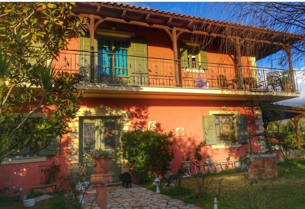 Nella foto è visibile l'oggetto Best Kefalonia villas - charming 3 bedroom villa Gardenia situato nella città di Cefalonia.
