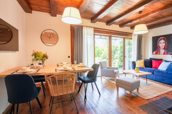 Auf dem Foto ist das Objekt Apartament dwupoziomowy Hanka VIP Wisła in der Stadt Wisła zu sehen.