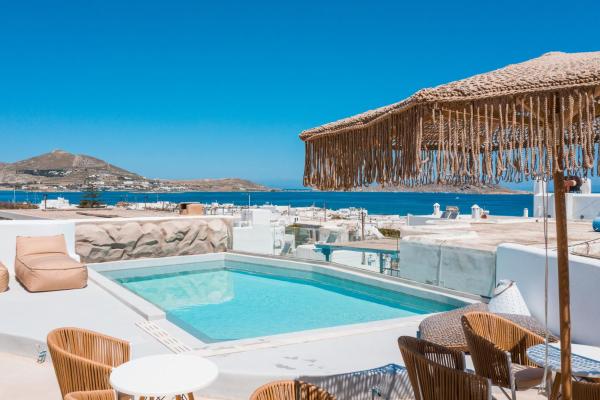 På billedet ses objektet Bohemian Luxury Boutique Hotel, Adults Only beliggende i byen Naousa.