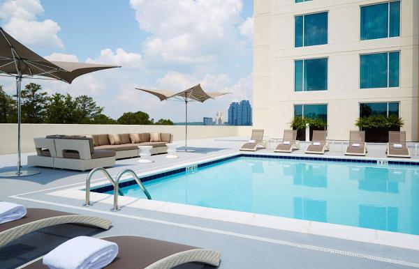 Nella foto è visibile l'oggetto Hyatt Regency Atlanta Perimeter at Villa Christina situato nella città di Atlanta.