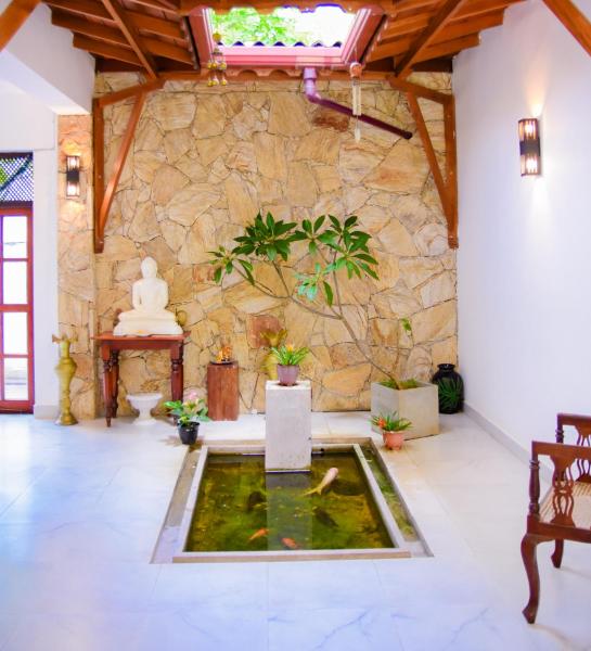 Na fotografii je vidět objekt Homestay Garden Rest Kandy nacházející se ve městě Kandy.