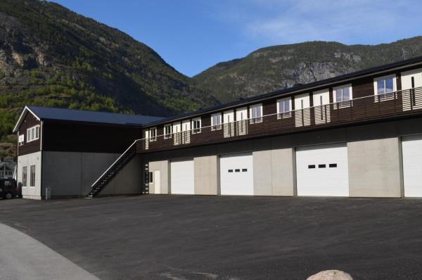 A la foto es mostra l'objecte Einemo Apartments situat a la ciutat de Lærdalsøyri.