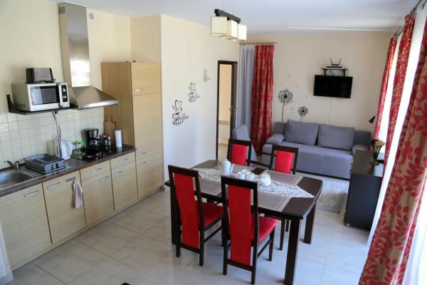 A la foto es mostra l'objecte Apartament AMS B6 situat a la ciutat de Rewal.