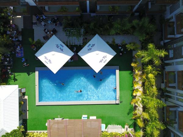 A la foto es mostra l'objecte The Sanctuary Hotel Resort Spa situat a la ciutat de Port Moresby.