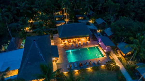 På billedet ses objektet Jungle Koh Kood Resort beliggende i byen Koh Kood.