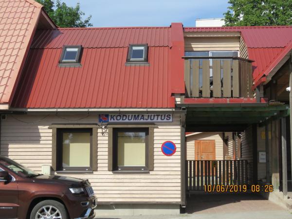 Na zdjęciu widoczny jest obiekt Urmas Rehvid Holiday Home położony w mieście Soesaare.