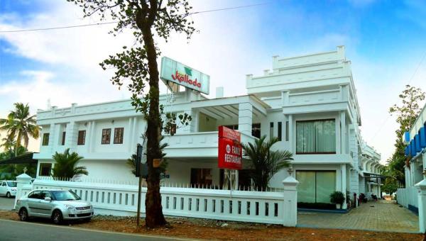 På billedet ses objektet Kallada hotels beliggende i byen Thrissur.