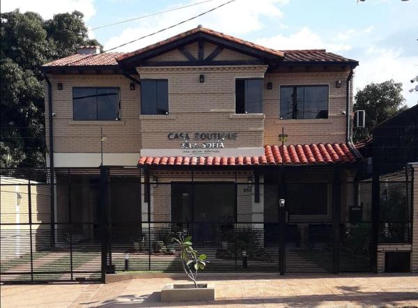 Στη φωτογραφία φαίνεται το αντικείμενο Casa Boutique Bèla Sofía που βρίσκεται στην πόλη Ασουνσιόν.