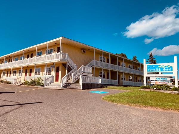A la foto es mostra l'objecte The Cavendish Motel situat a la ciutat de Cavendish.