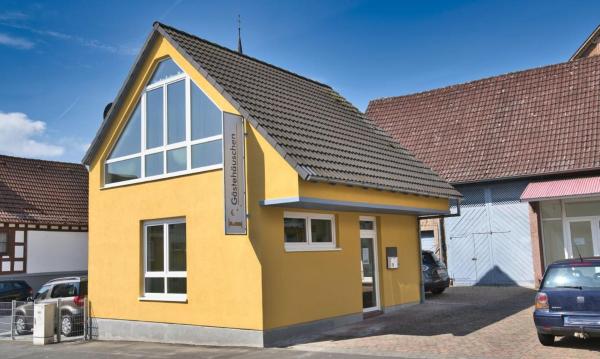 A la foto es mostra l'objecte Gästehäuschen-Hösbach situat a la ciutat de Goldbach.