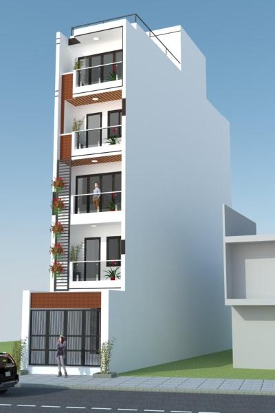 照片显示了位于Tân Ðiền市的New Studio 202 District 9物件。