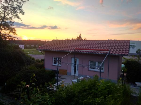 A la foto es mostra l'objecte Kleines Gartenhaus am Mahler situat a la ciutat de Marbach.