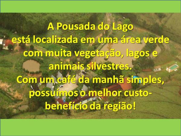 Auf dem Foto ist das Objekt Pousada do Lago Ltda in der Stadt Conceição do Mato Dentro zu sehen.