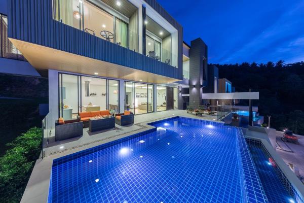 Luxury Verano Residence 3 Bedroom Seaview Villa Chaweng Noi - Ko Samui