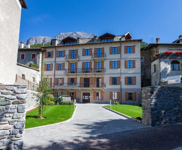 写真にはボルミオ市にあるHOTEL AD Residenceが写っています。