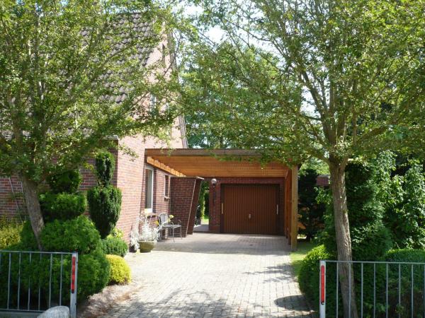 写真にはボックホルン市にあるFerienhaus Voßが写っています。