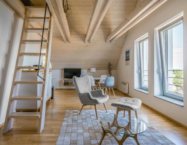 Na fotografii je vidět objekt Apartmán se sklípkem nacházející se ve městě Pavlov.