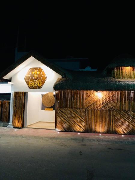 På billedet ses objektet Casa Bizu beliggende i byen Bacalar.