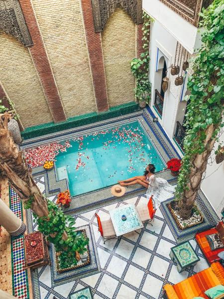 Kuvassa näkyy kohde Riad Tamarrakecht, joka sijaitsee kaupungissa Marrakech.