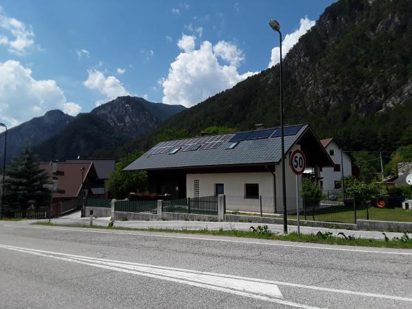 På billedet ses objektet Casa Vacanze Da Ile beliggende i byen Malborghetto Valbruna.